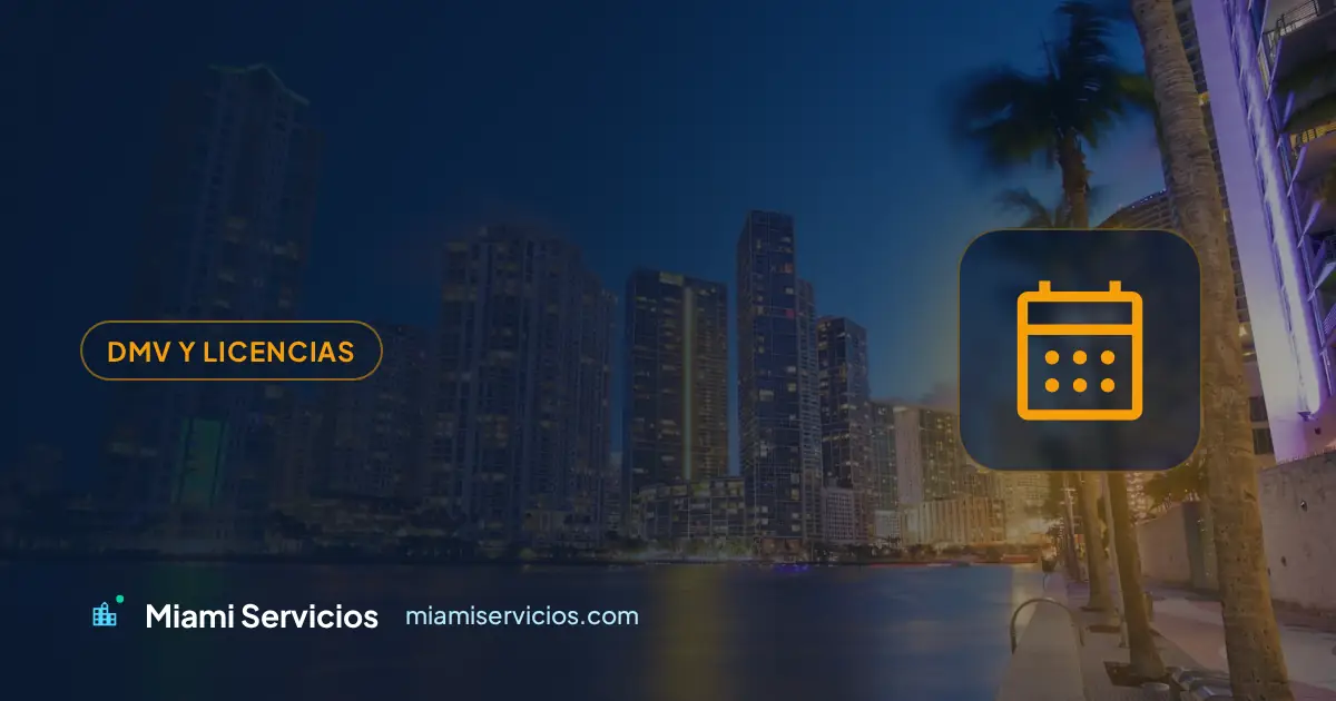 Cómo sacar cita en el DMV de Miami en español