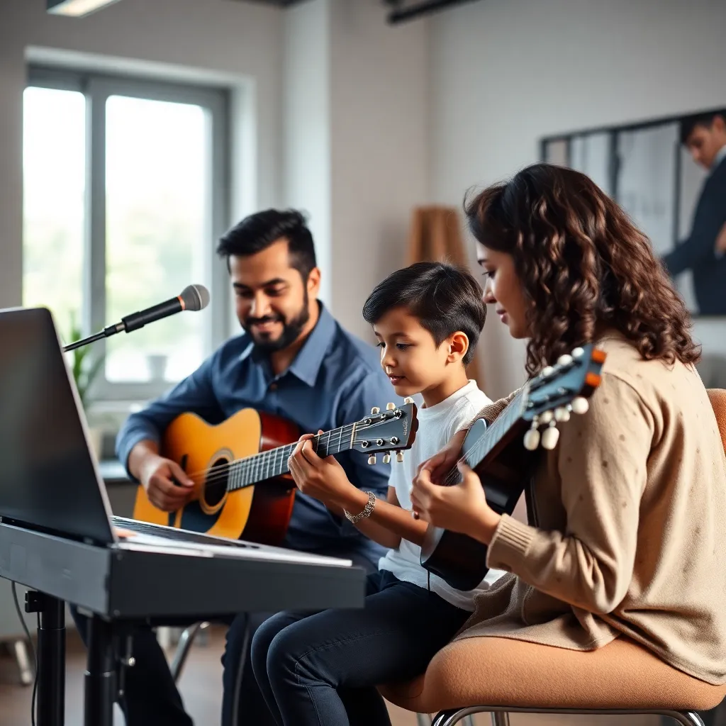 Clases de música para niños